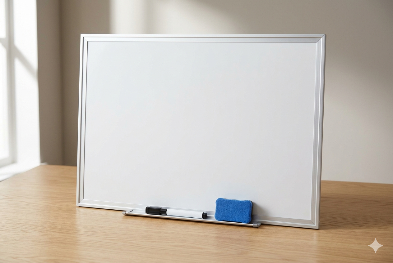 Magnetic Dry Erase Whiteboard 18"x12"