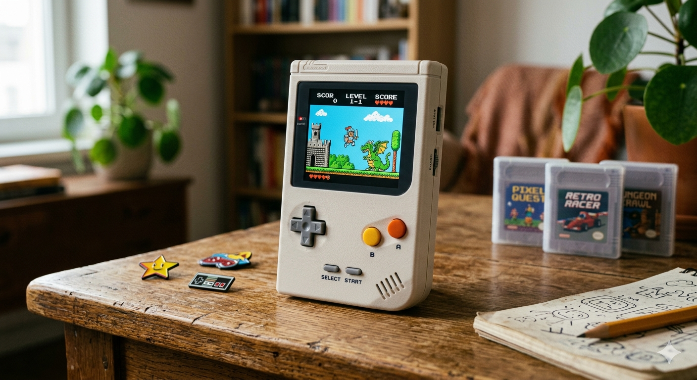 Retro Handheld Game Console