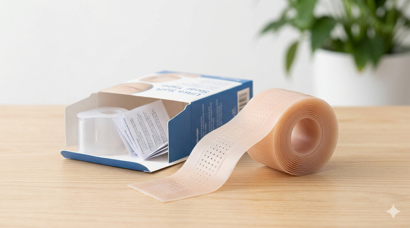 Ultra Soft Silicone Scar Tape
