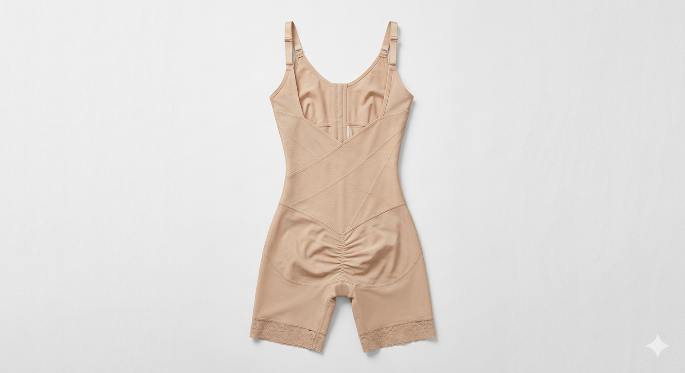 V-Shaped Fajas Colombianas Moldeadoras Enhanced Tummy Control Shapewear Postpartum Butt Lifter Full Body Shaper