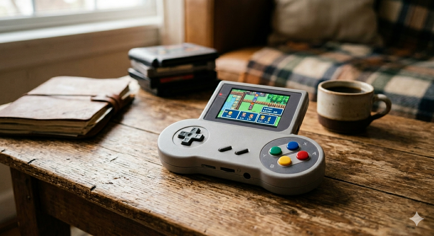 Retro Handheld Game Console