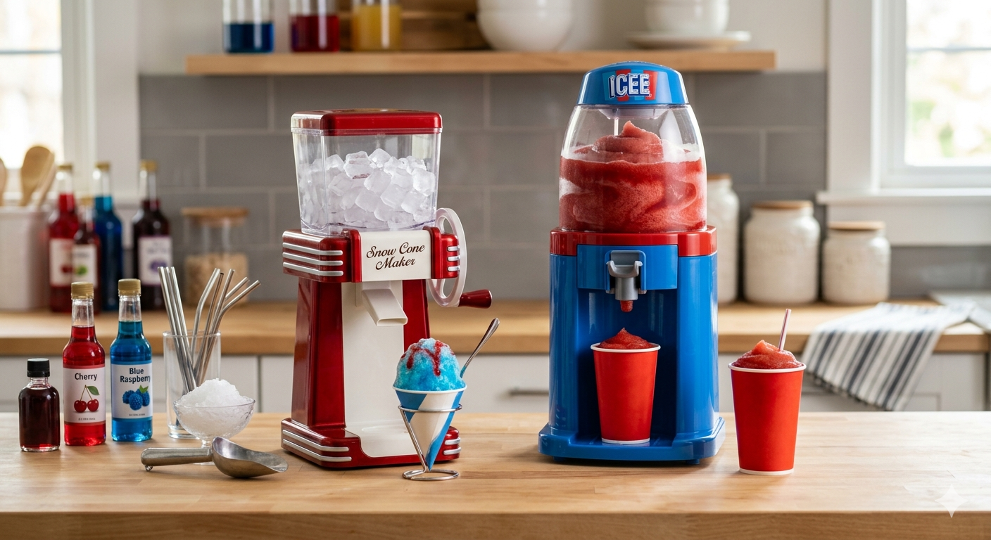Snow Cone Maker & ICEE Machine for Home