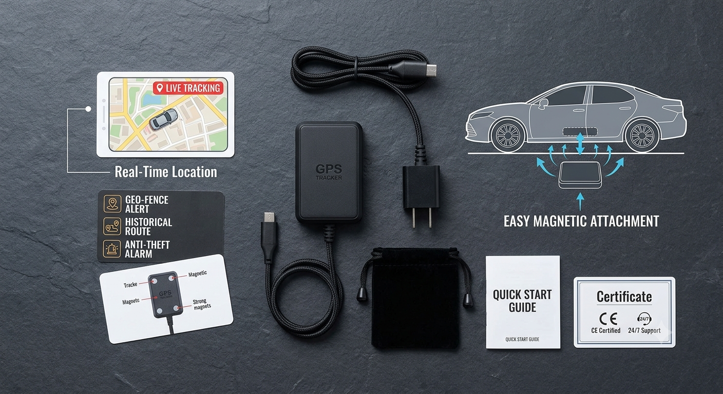 GPS Tracker for Vehicles,Magnetic Car GPS Tracking