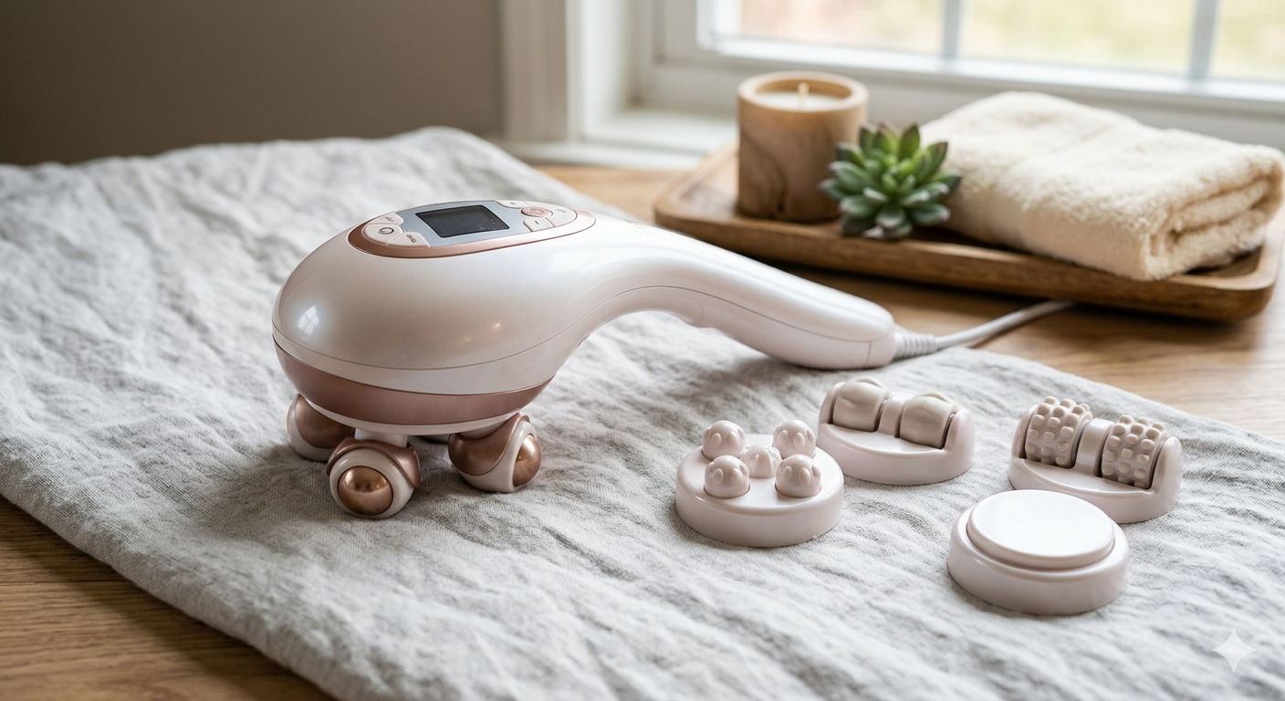 Cellulite Massager, Cellulite Electric Massager for Waist Abdomen Buttocks Arms Legs and Back