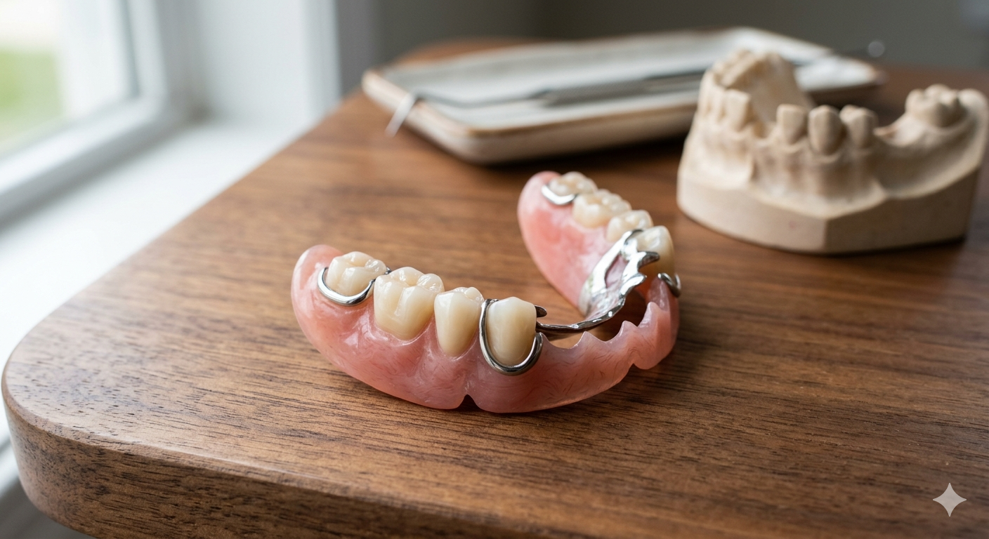 Custom Partial Dentures for Missing Teeth Removable Personalized Replacement Solution for Adults