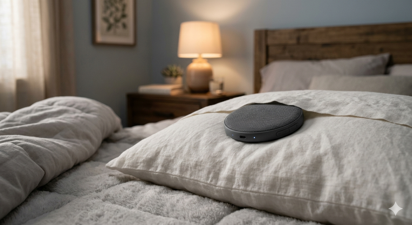 Under Pillow Speakers for Sleeping Bluetooth, Bone Conduction Technology