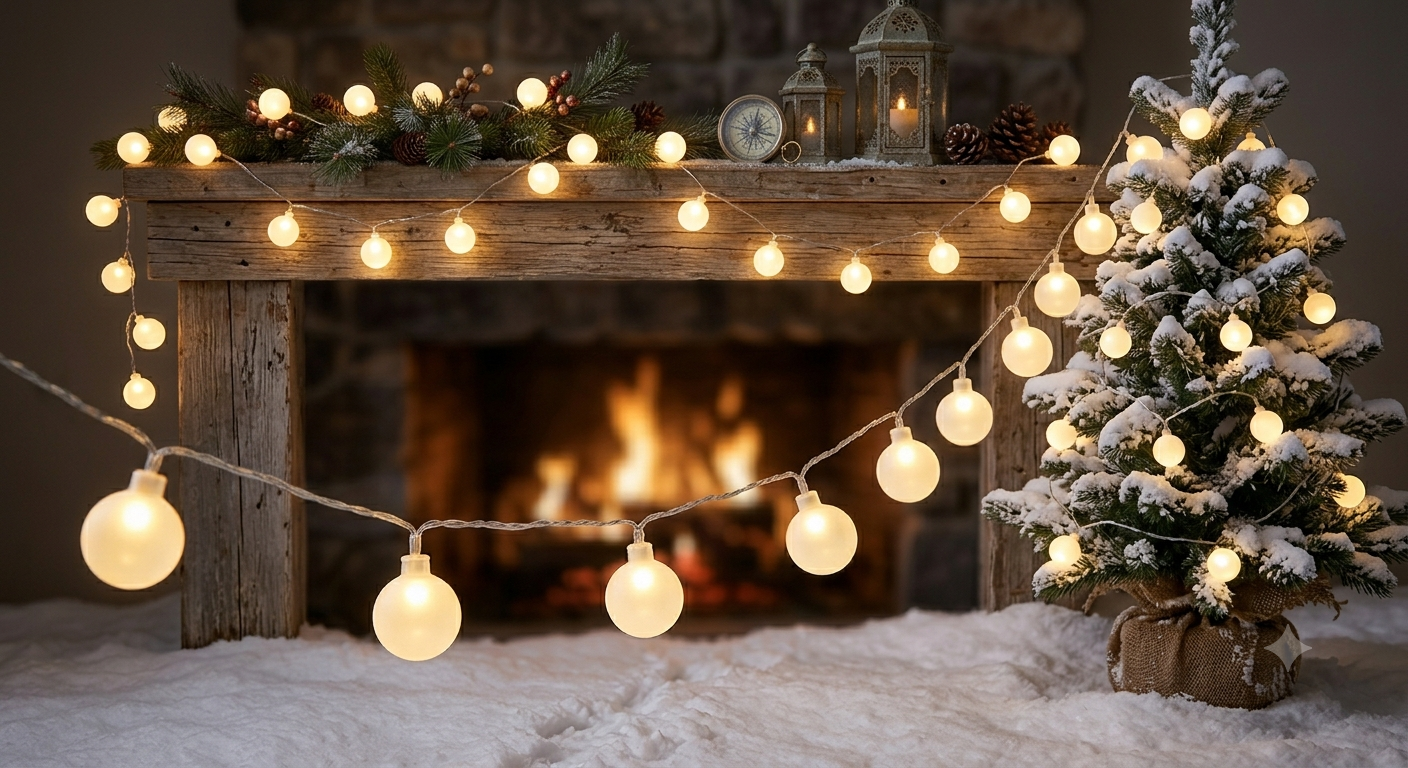 LED Ball String Lights