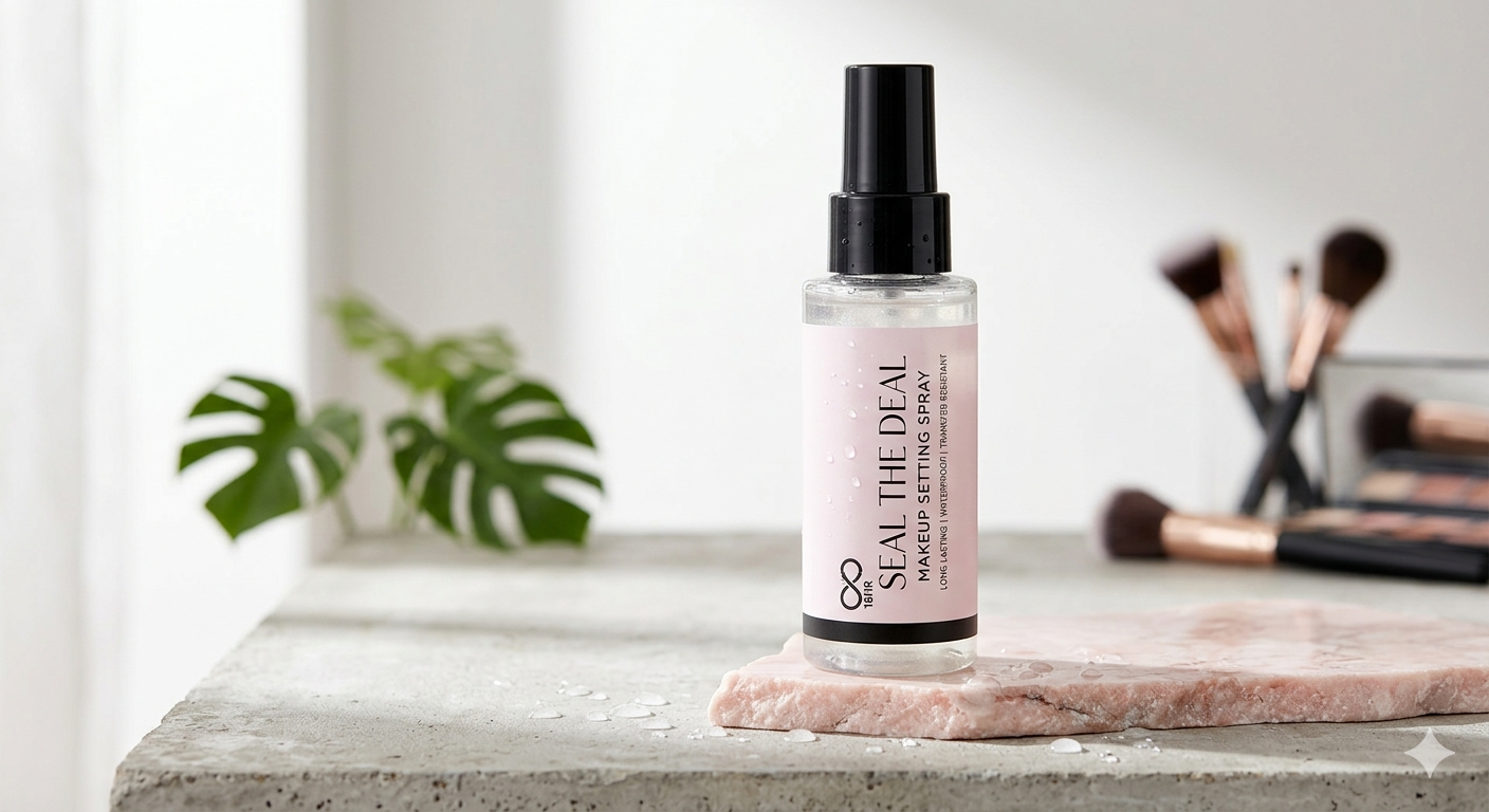 Setting Spray for Makeup, 16 Hr Long Lasting Fixing Spray Waterproof Transfer Resistant