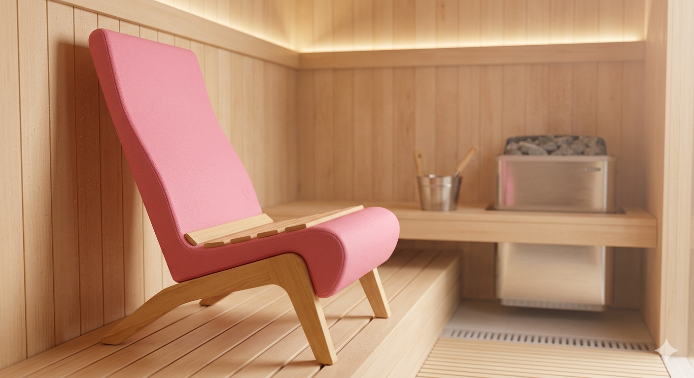 Kause Sauna Chair(Pink)