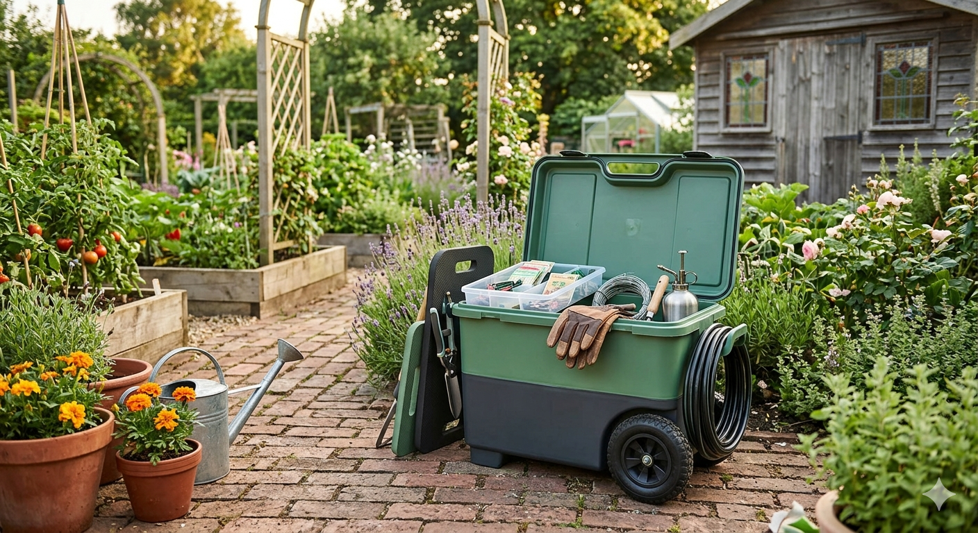 30L Garden Work Seat Box