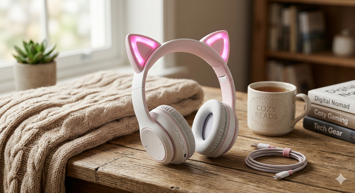Cat Ear Headphones