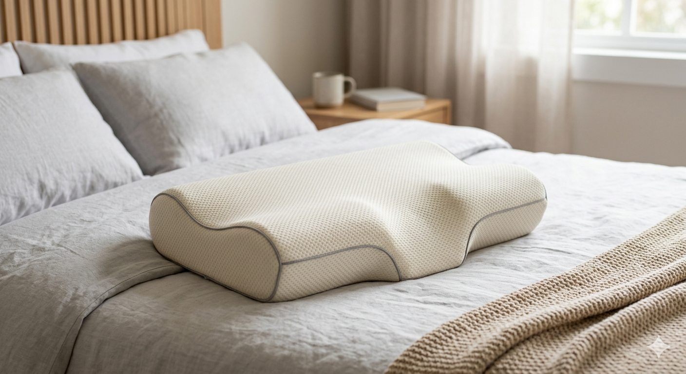 Memory Foam Cervical Pillow for Neck Support