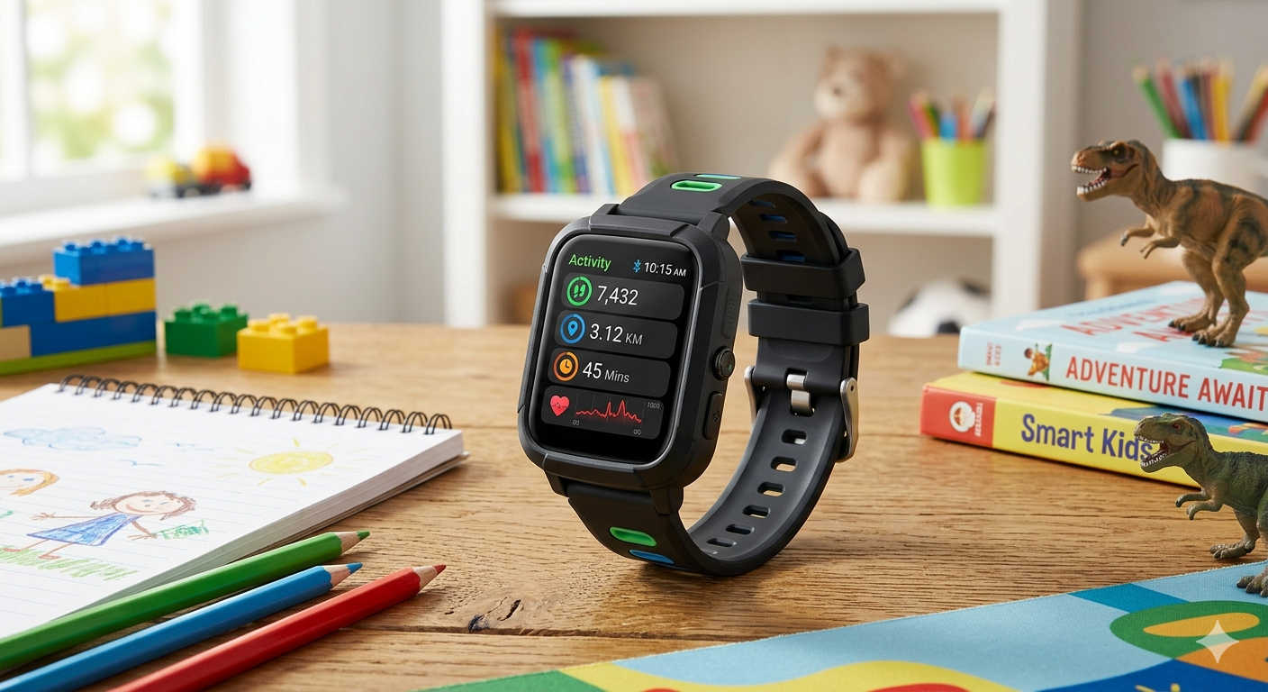 Smart Watch for Kids, 1.83" Fitness Tracker Watch Pedometer