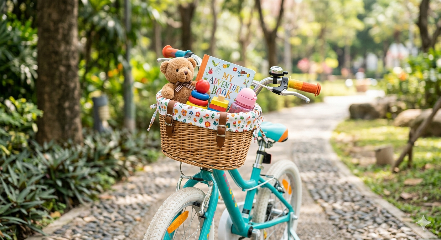 bicycle basket for children
