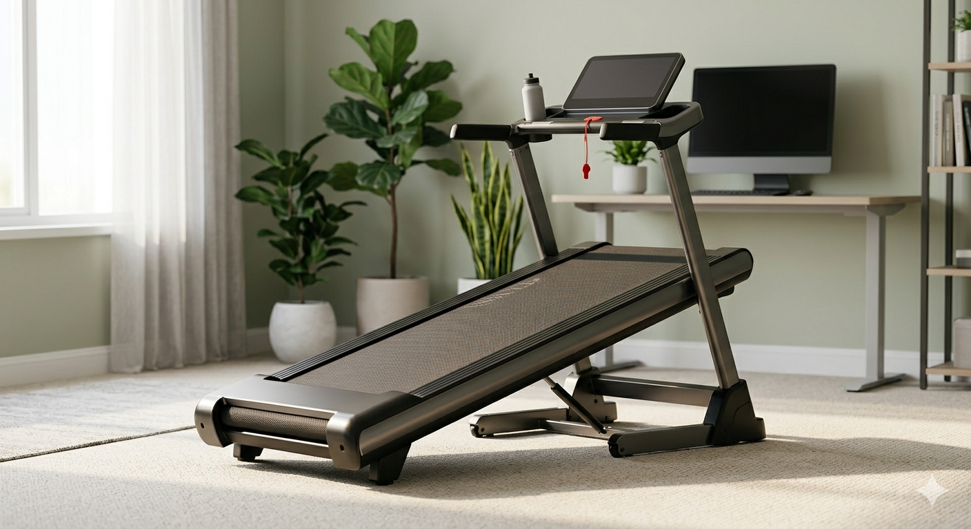 Walking Pad Treadmill with 10% Incline