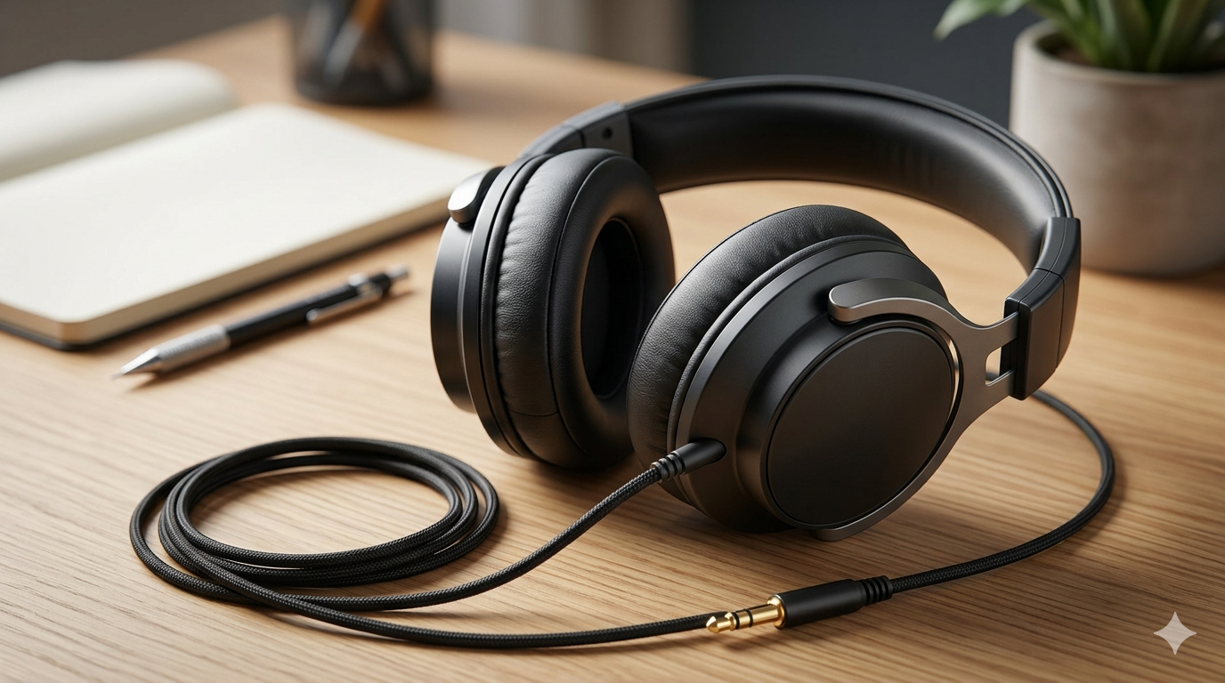 Wired Over-Ear Headphones