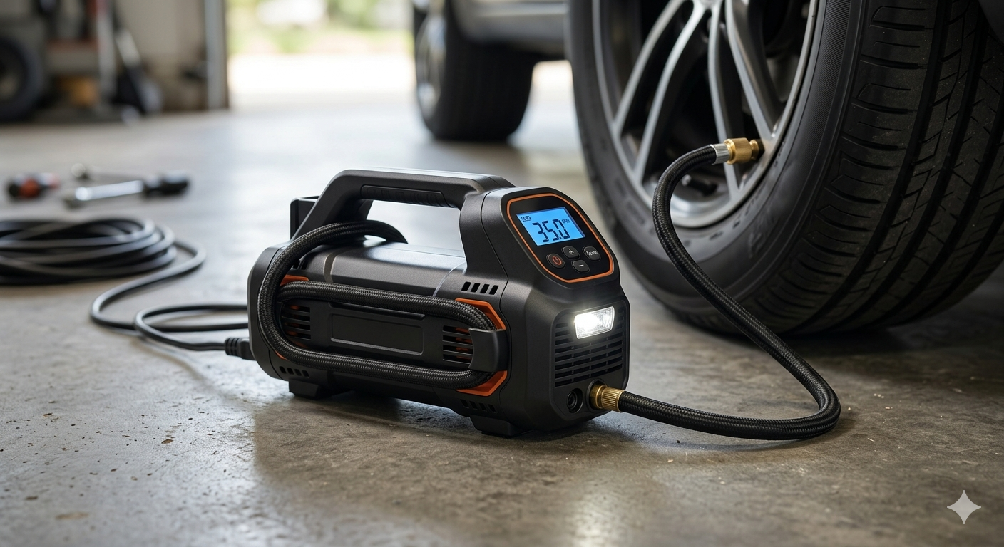 Tire Inflator Portable Air Compressor