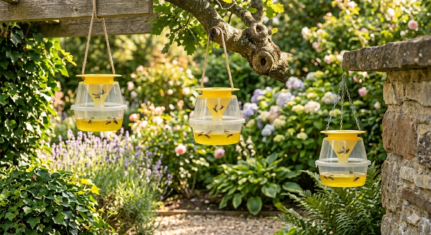 3pc Wasp Traps Outdoor Hanging
