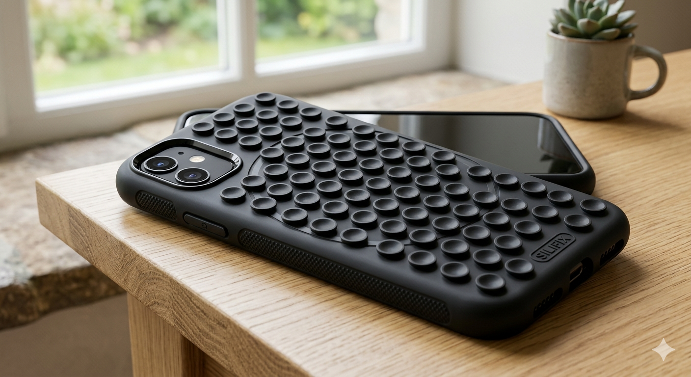 Silicone Suction Cup Phone Case