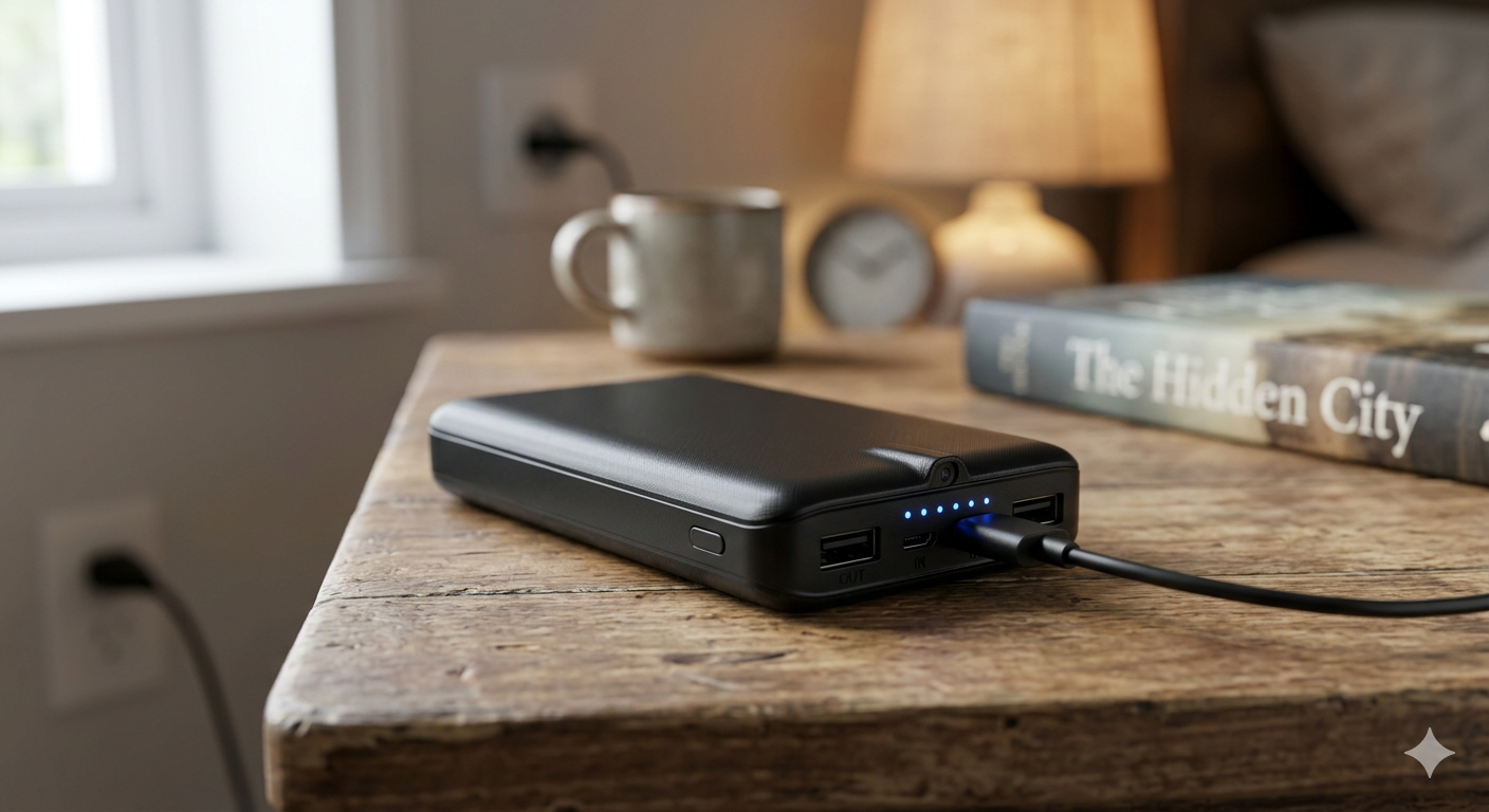 Hidden Spy Camera, 5000mAh Power Bank Micro Spy Hidden Camera