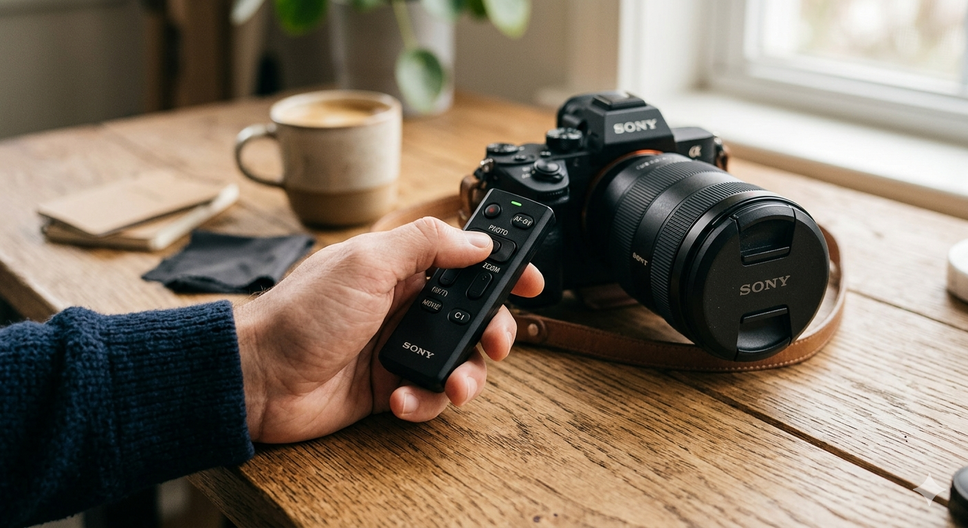 Sony Camera Wireless Remote Control,Rechargeable Shutter Release