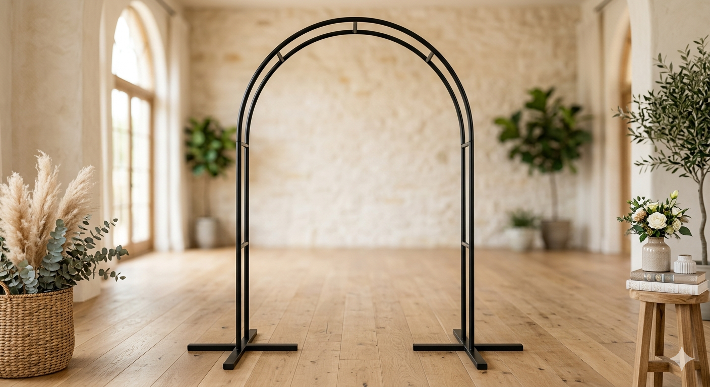 Metal Arch Backdrop Stand
