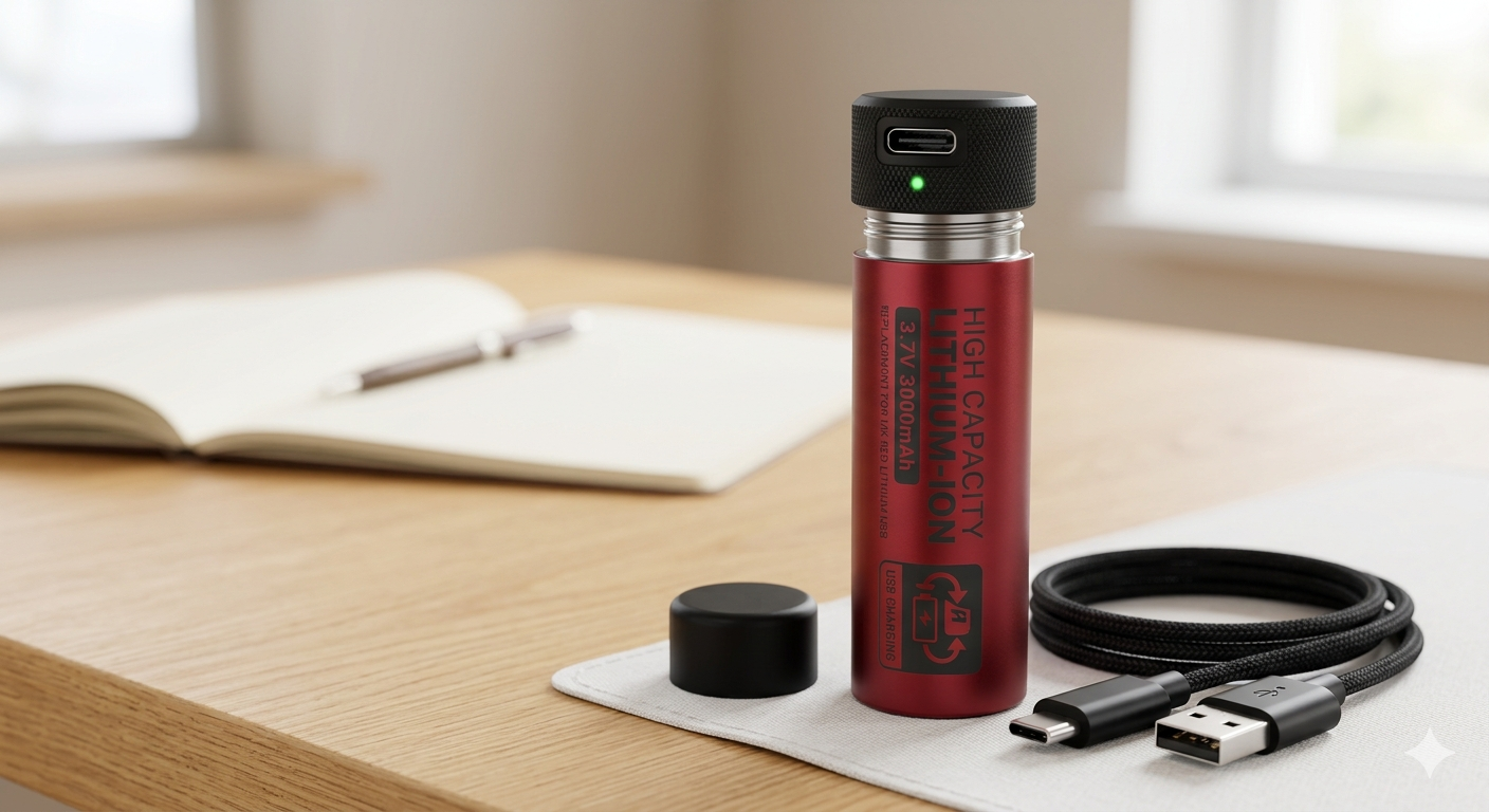 Replacement for MK Red Lithium USB 3.0 Battery