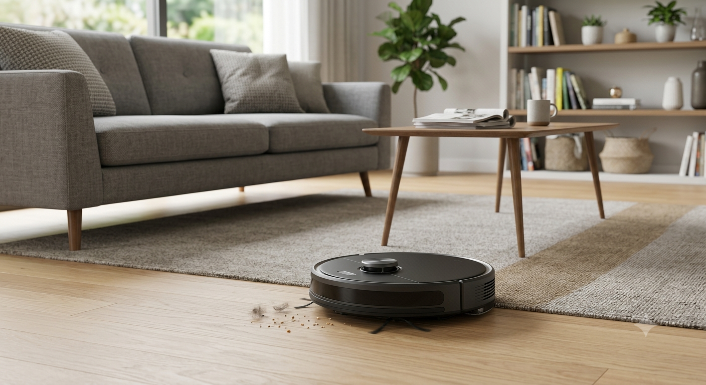 Robot Vacuum Cleaner 4000Pa 140min 83mm Height