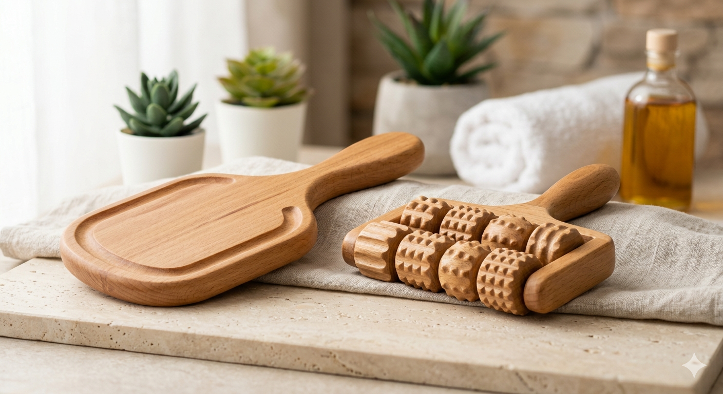 Lymphatic Drainage Massager & Anti Cellulite Massage Tool