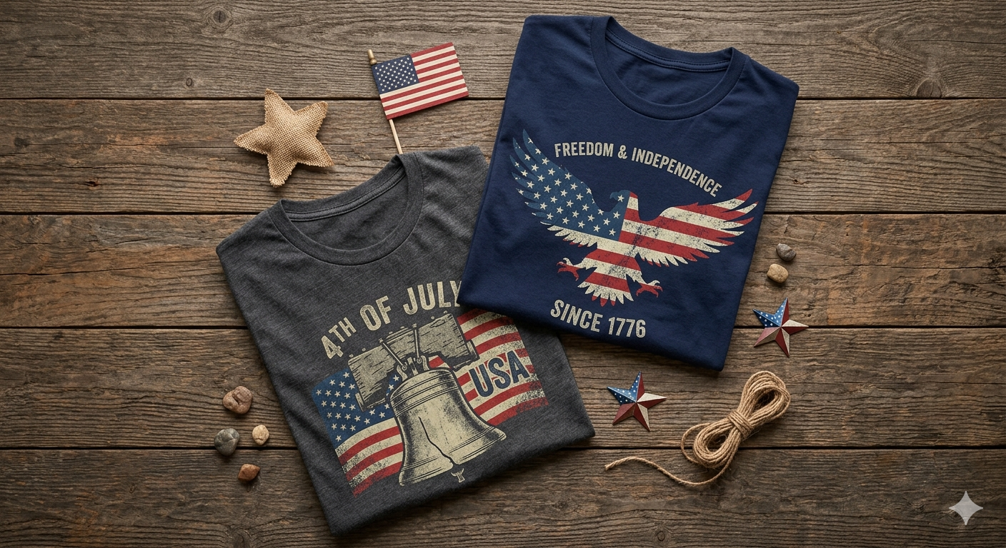 4th of July Shirts Men