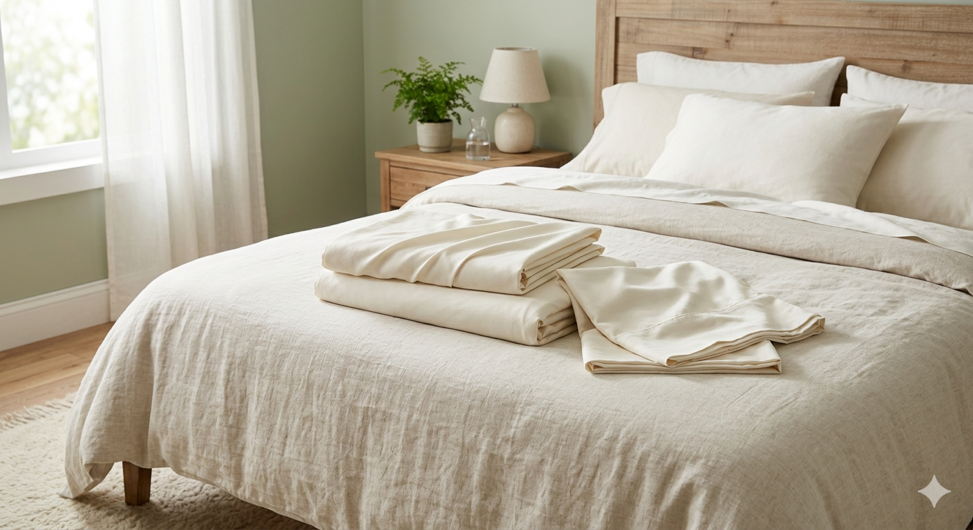 meadow park 100% Rayon Derived from Bamboo Sheet Set