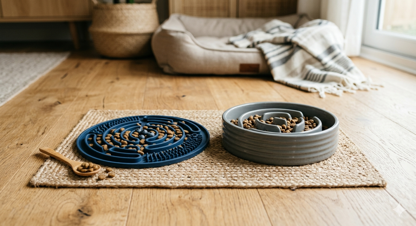 Slow Feeder Dog Bowls