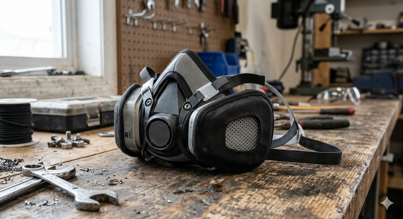 Half Face Respirator Mask Cover