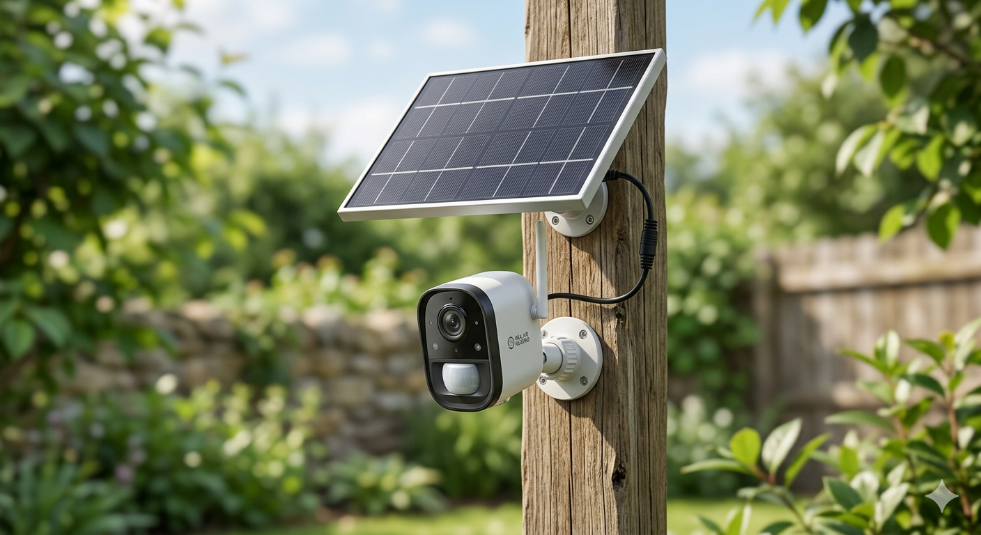 Solar Security Camera Wireless Outdoor