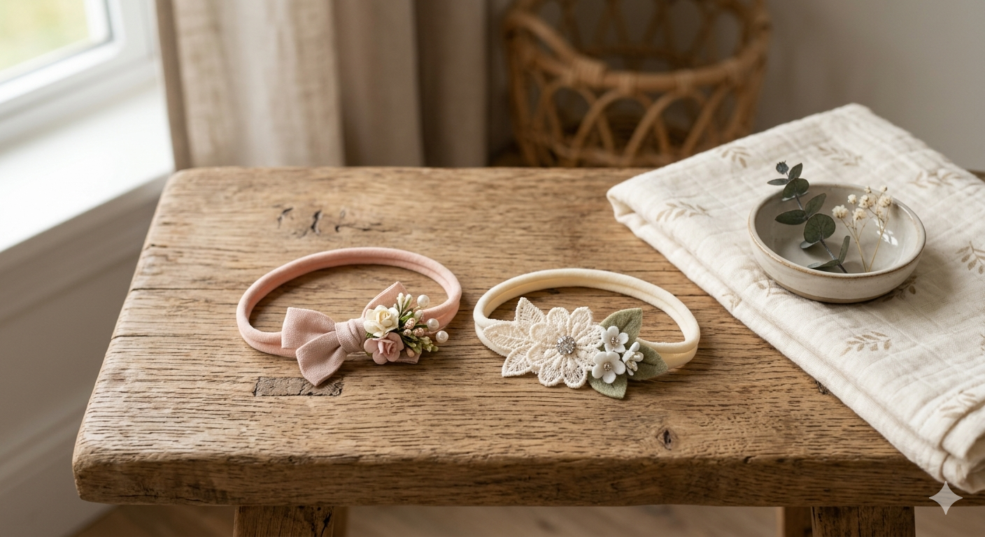 2Pcs Baby Headband