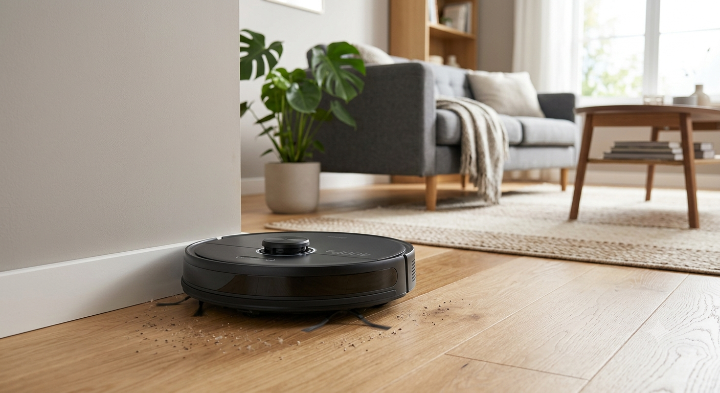 Robot Vacuum Cleaner 4000Pa 140min 83mm Height