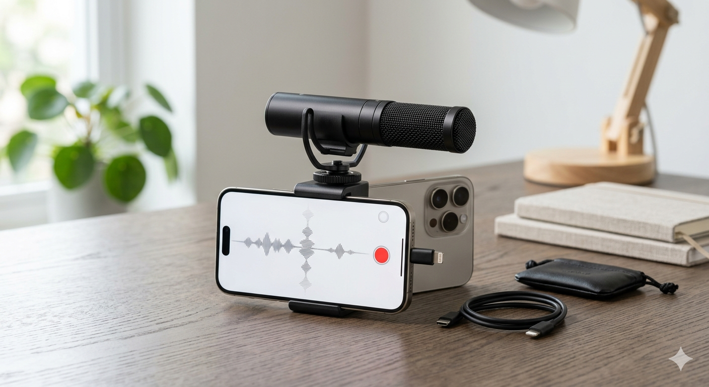 Microphone for iPhone
