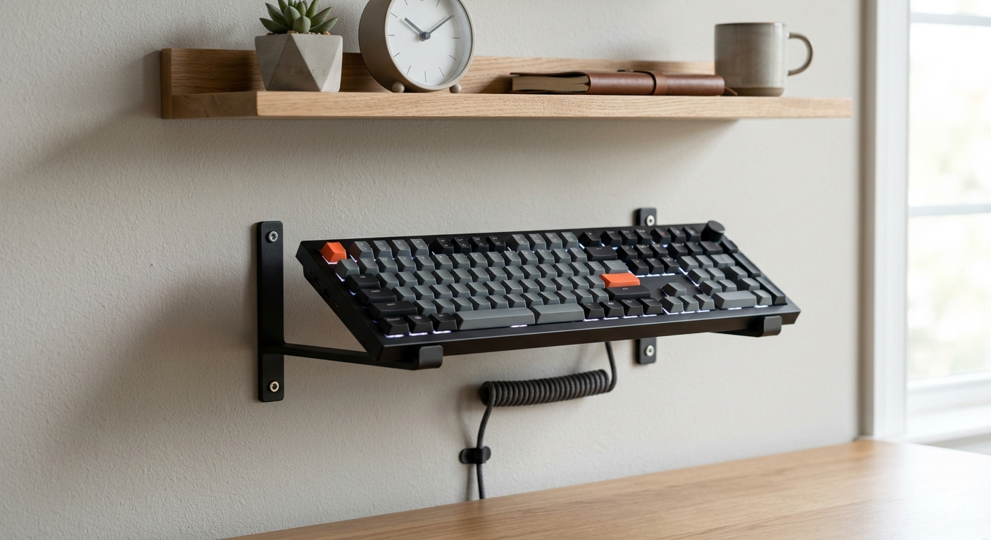Extra Long Keyboard Wall Mount