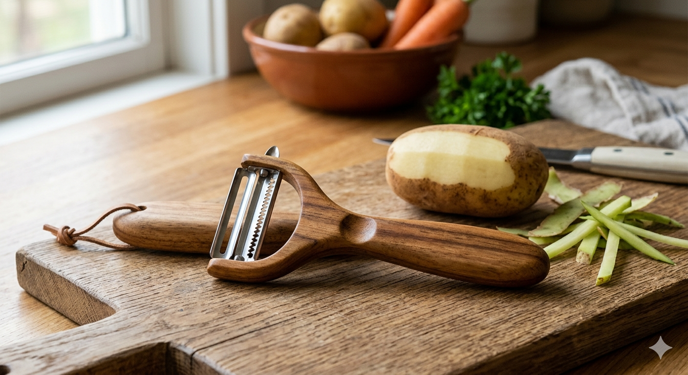 3-in-1 Zero Snag Wooden Peeler