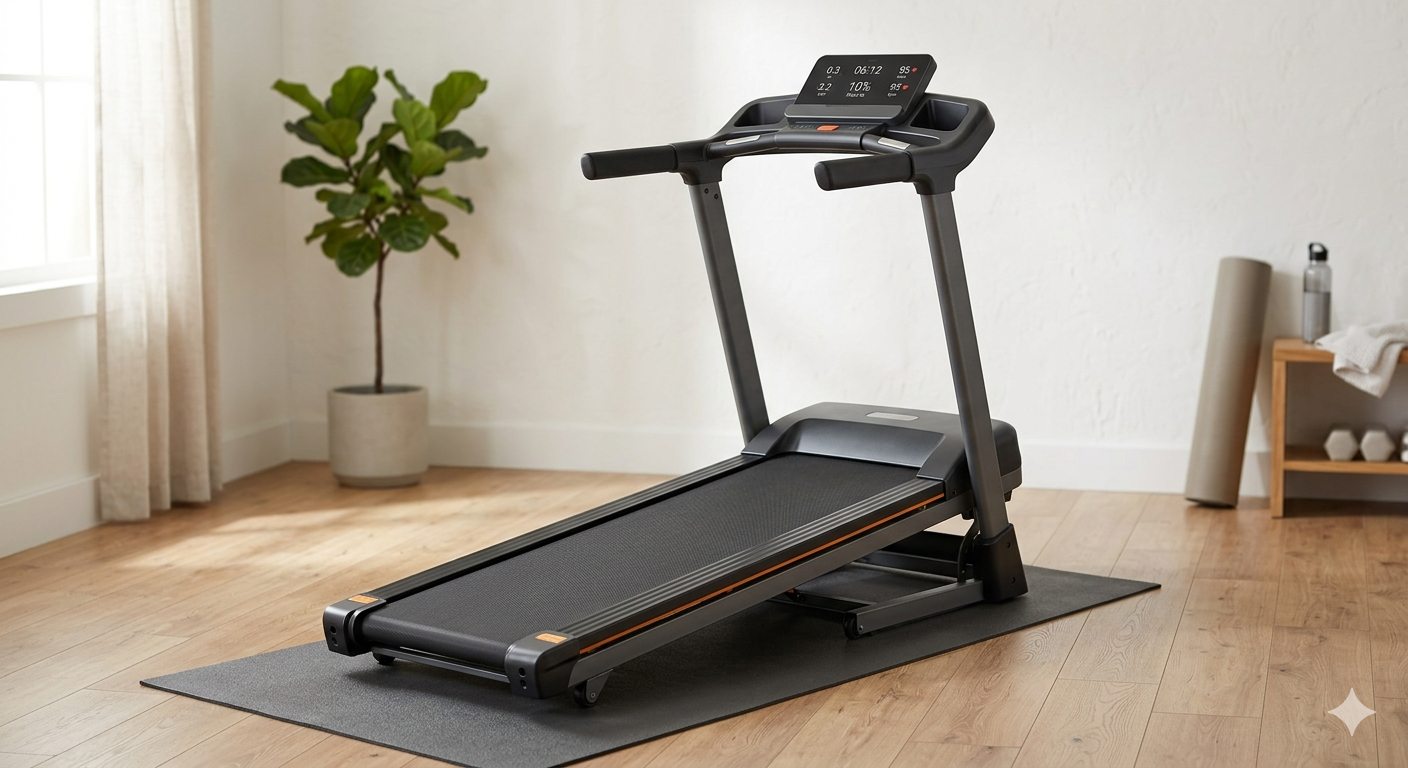 Walking Pad Treadmill with 10% Incline