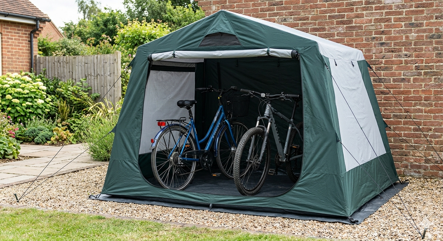 Bicycle Garage for 2 Bicycles, Bicycle Tent