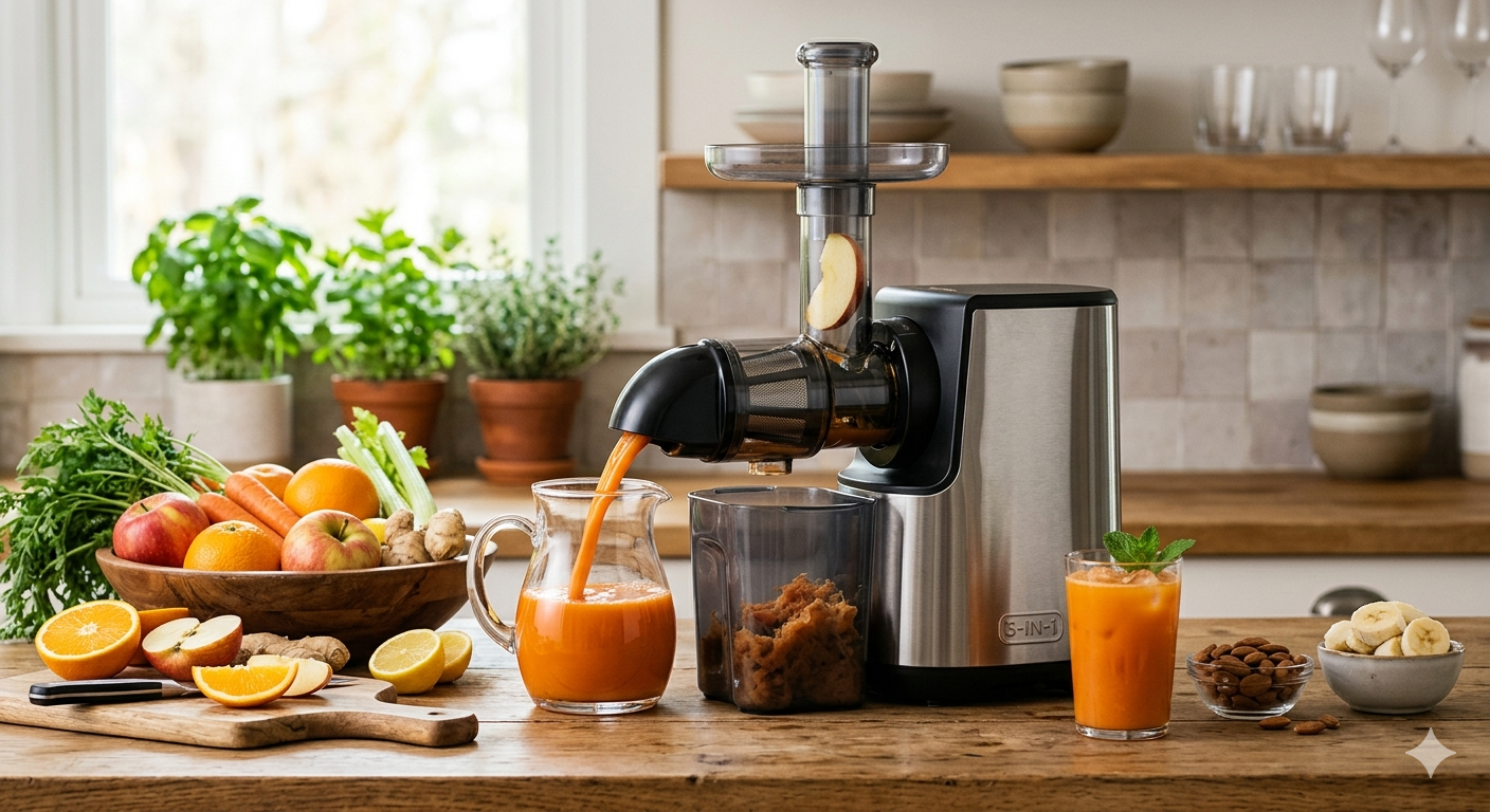 3-in-1 Cold Press Juicer