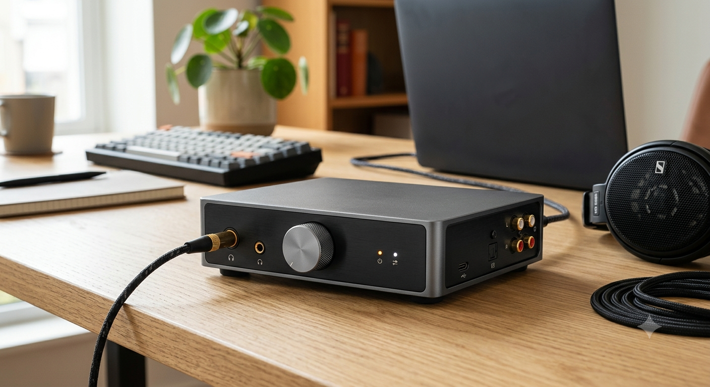 AP10 Headphone Amplifier DAC