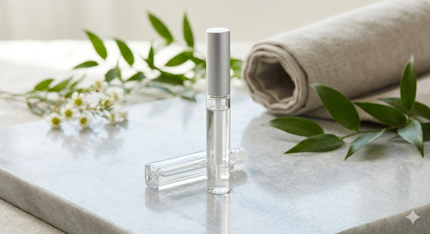 7ml Nourishing Eyelash and Eyebrow Serum, Eyelash Treatment for Thicker and Fuller Lashes, Gentle Fragrance-Free Formula for an Expressive Look