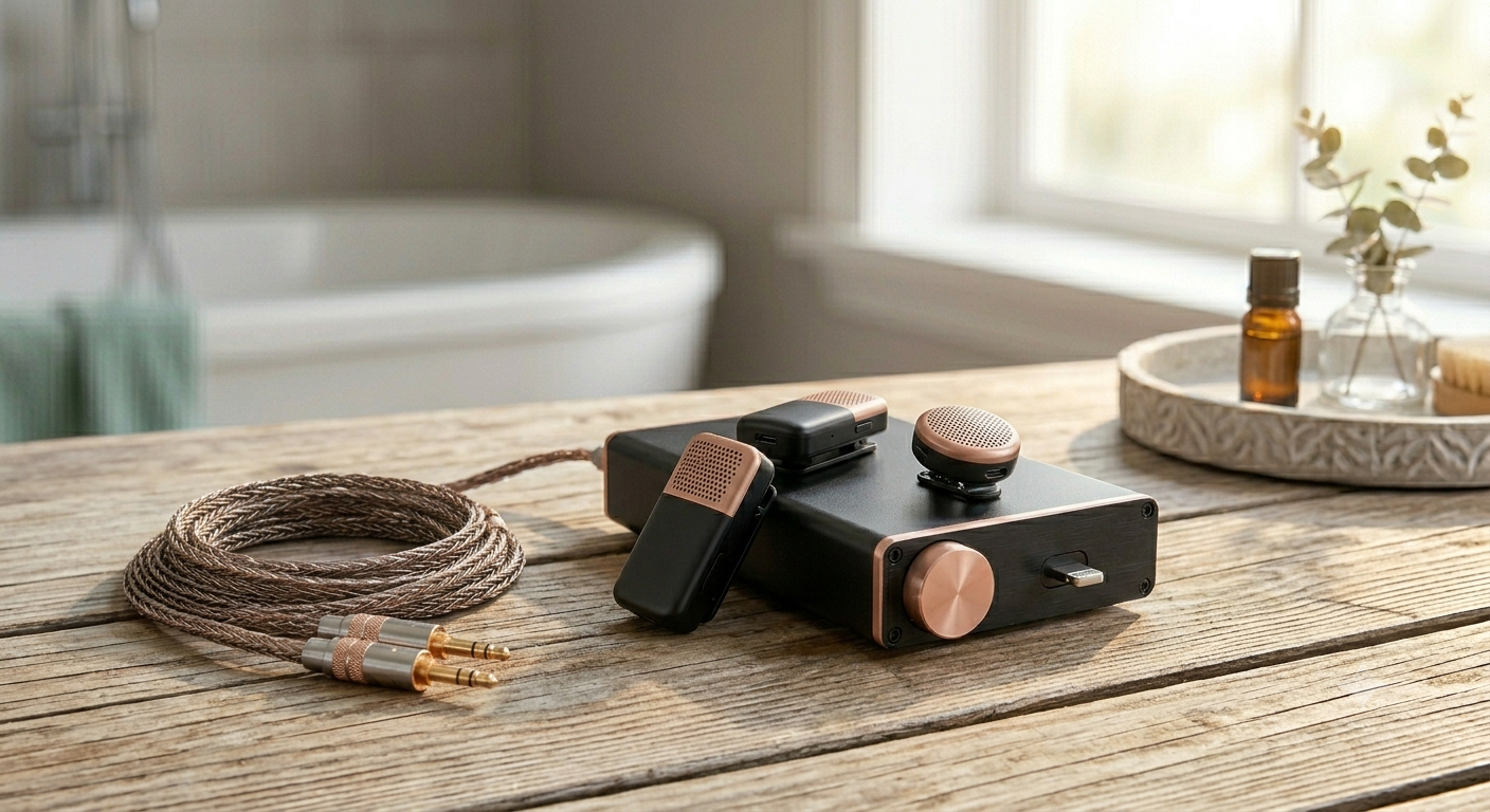 Wireless Mini Lavalier Microphone for iPhone