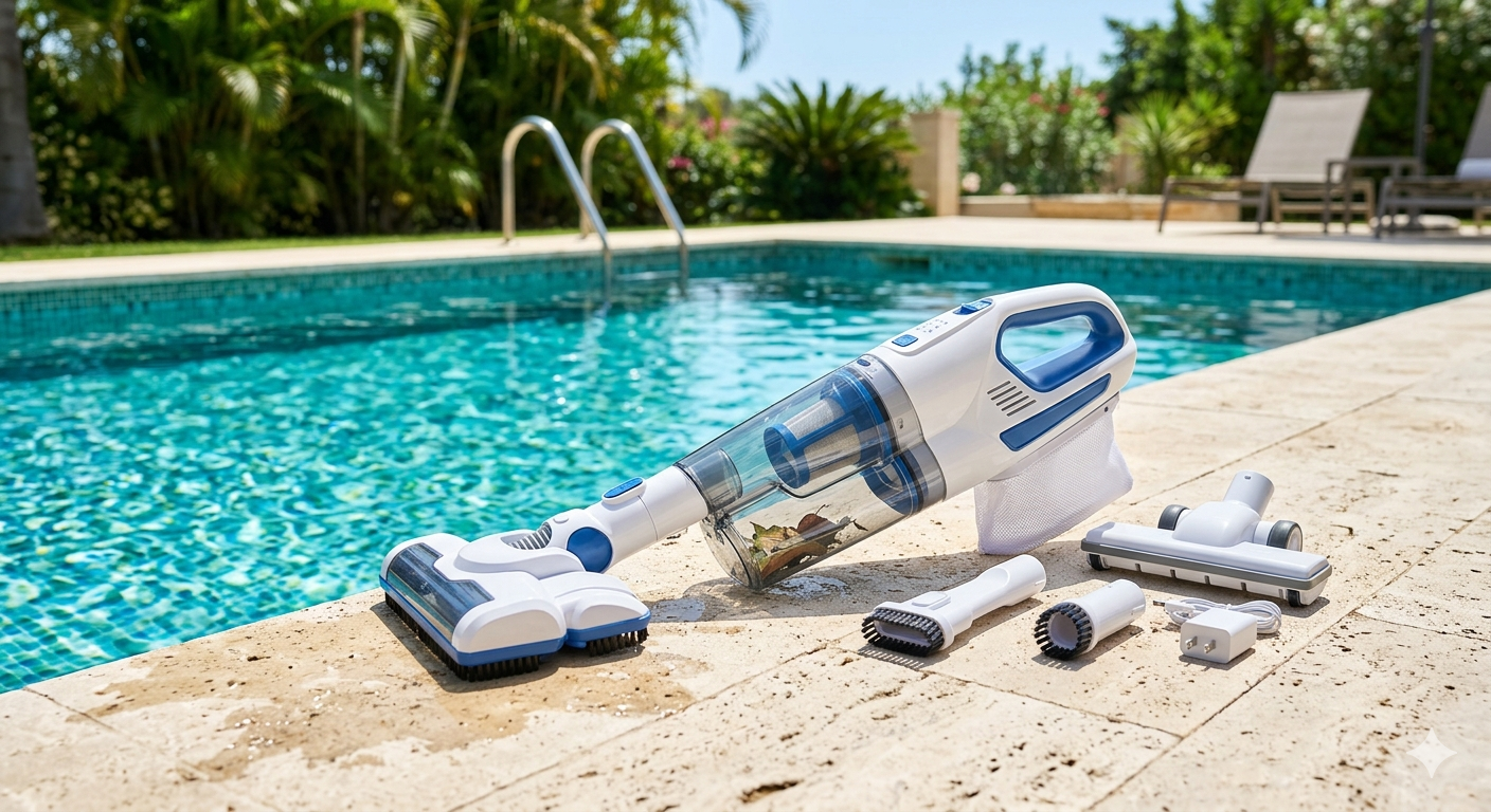 5-in-1 Cordless Pool Vacuum