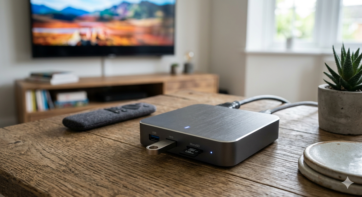 4K Media Player for USB Drive & MicroSD