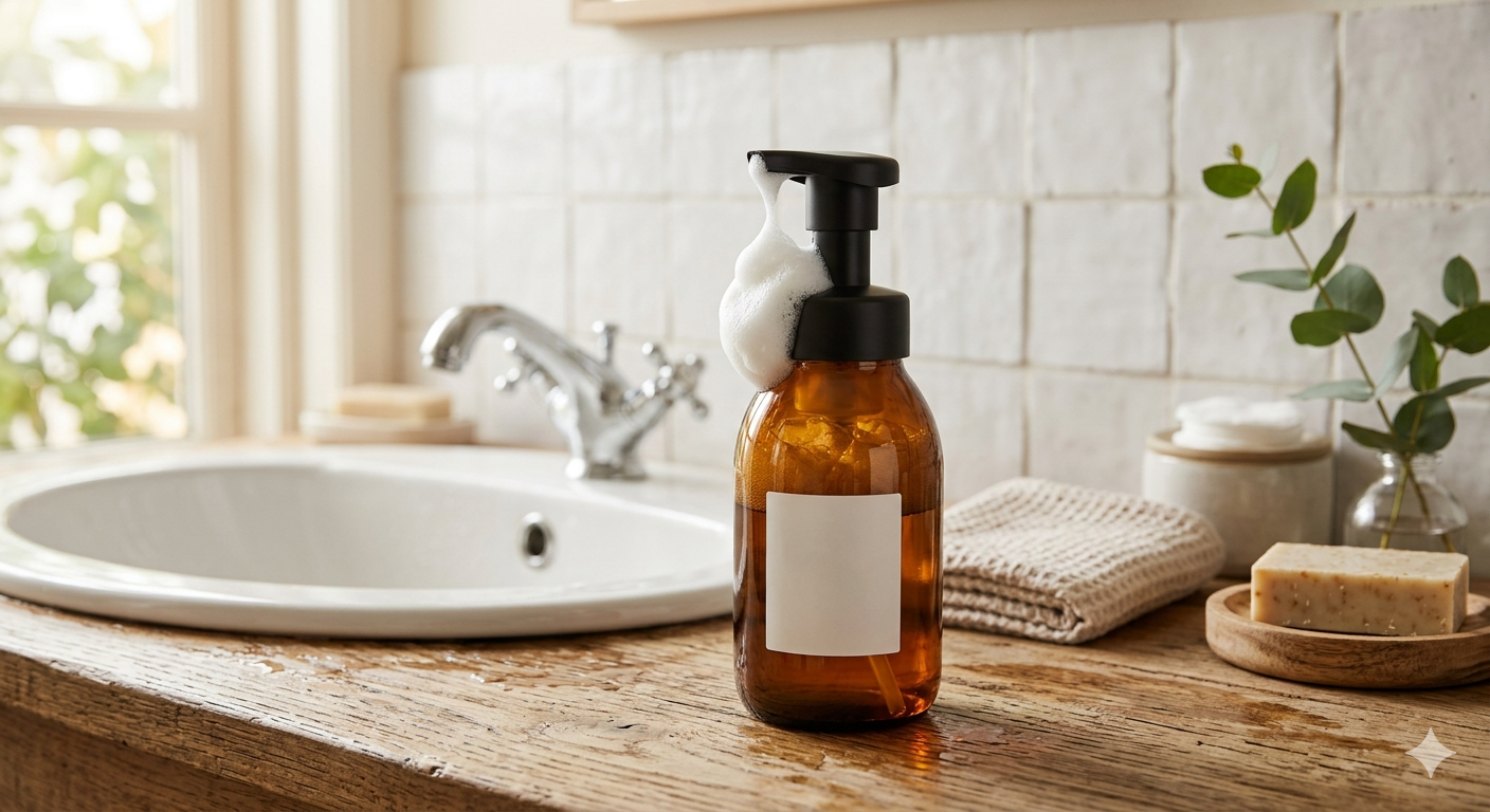 foaming soap dispenser