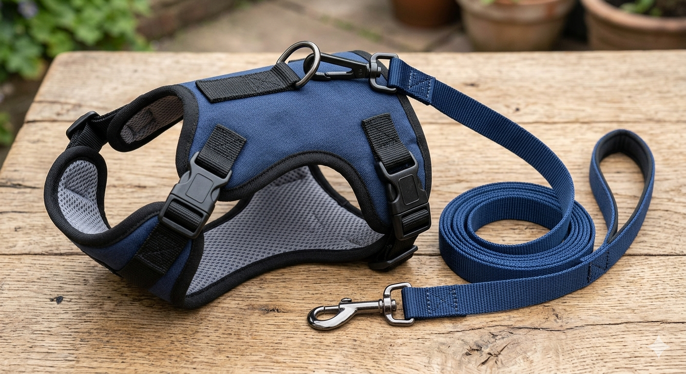 Cat Harness and Leash Escape Proof Set Vest