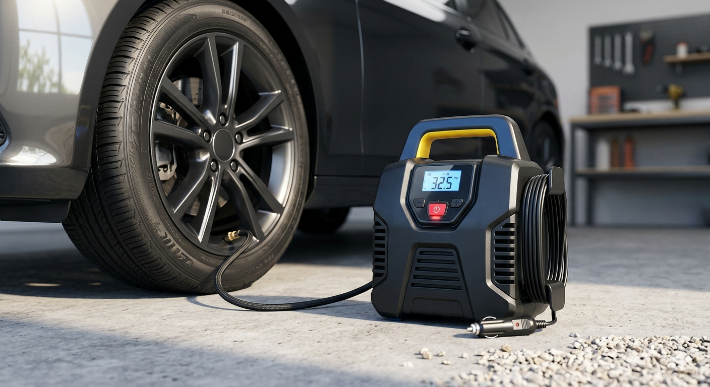 160PSI Tire Inflator Portable Air Compressor